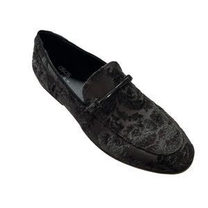 ASOS Textured Black Loafers for Men